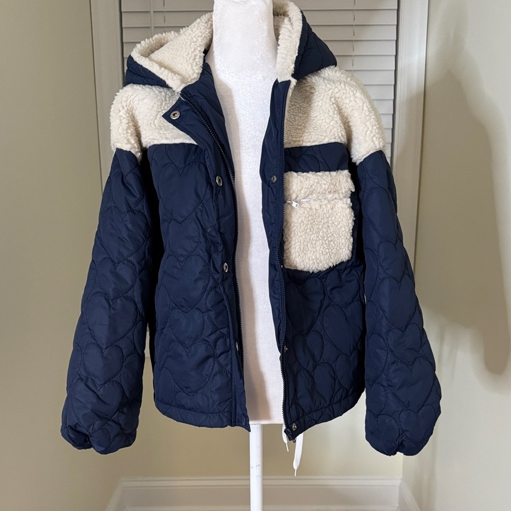 Navy and Cream Jacket